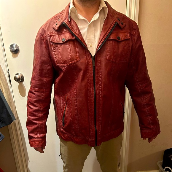 Point Zero Faux Leather Jacket - Picture 4 of 8